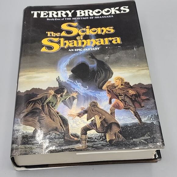 Scions of Shannara Hardcover Terry Brooks 1990 First Edition An Epic Fantasy - Picture 16 of 16